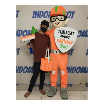 Full Size Photo of Kedai Karman Cat Mascot Costume Kedai Karman Cat Mascot Costume