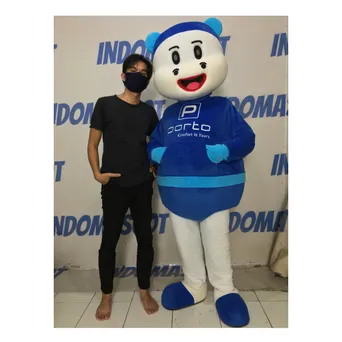 Kostum Badut Boneka Maskot Porto