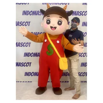 Kostum Badut Maskot Shine PLUS